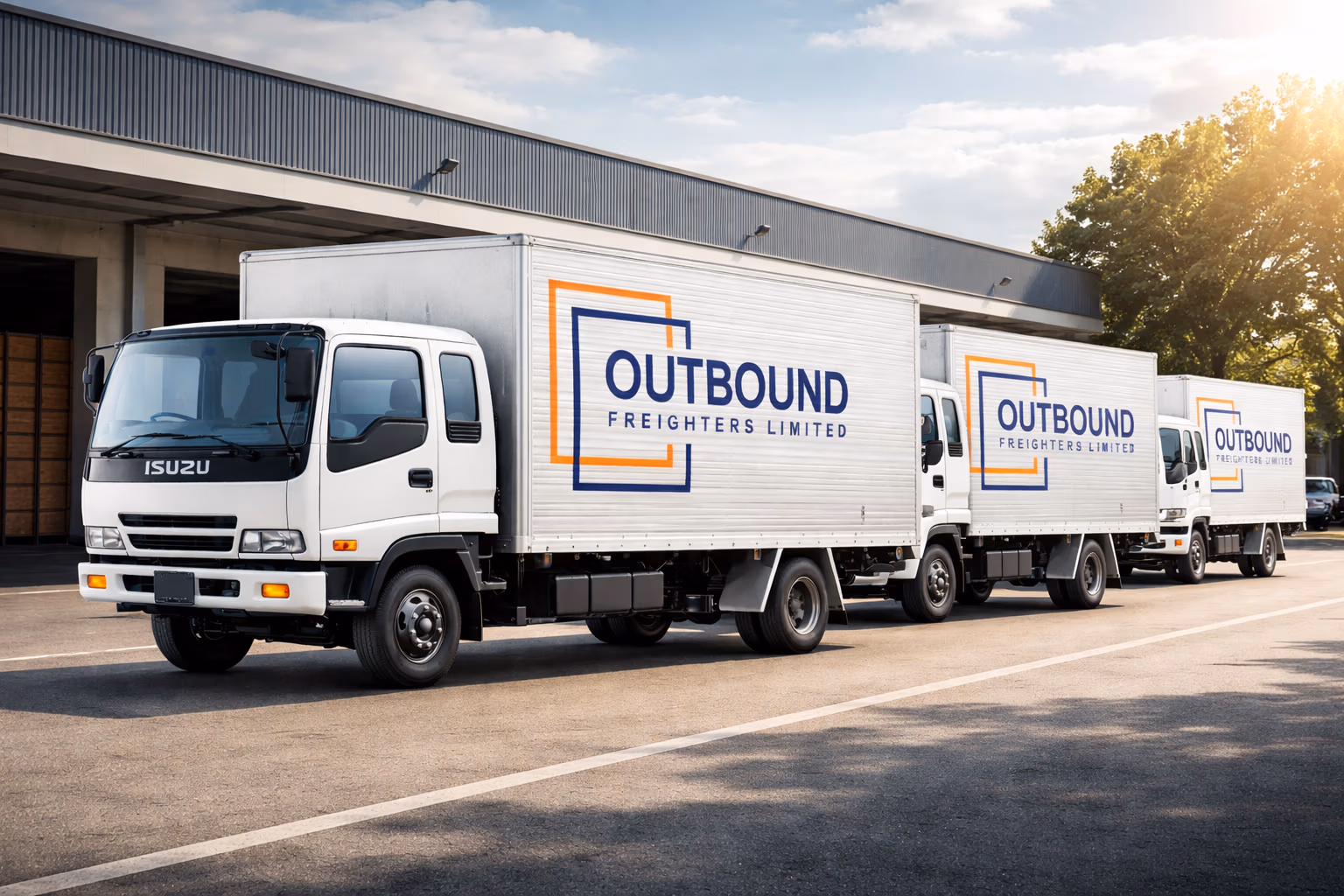 Outbound Freighters Truck Fleet Lineup